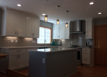 coastal glam kitchen remodel